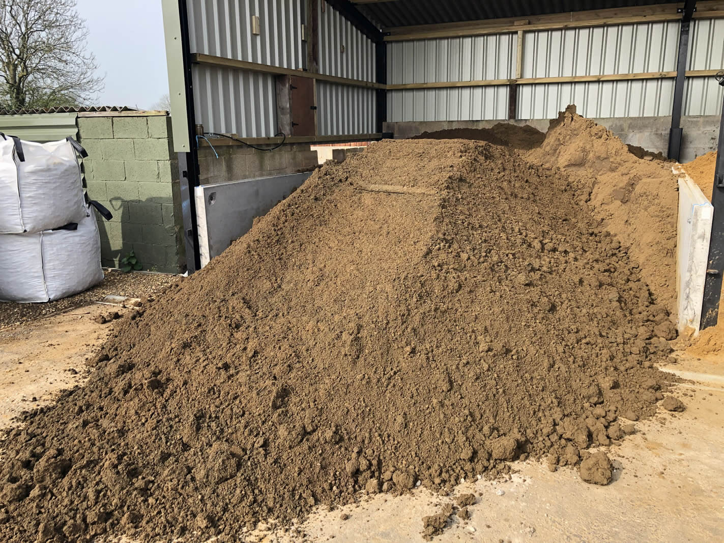 fresh topsoil