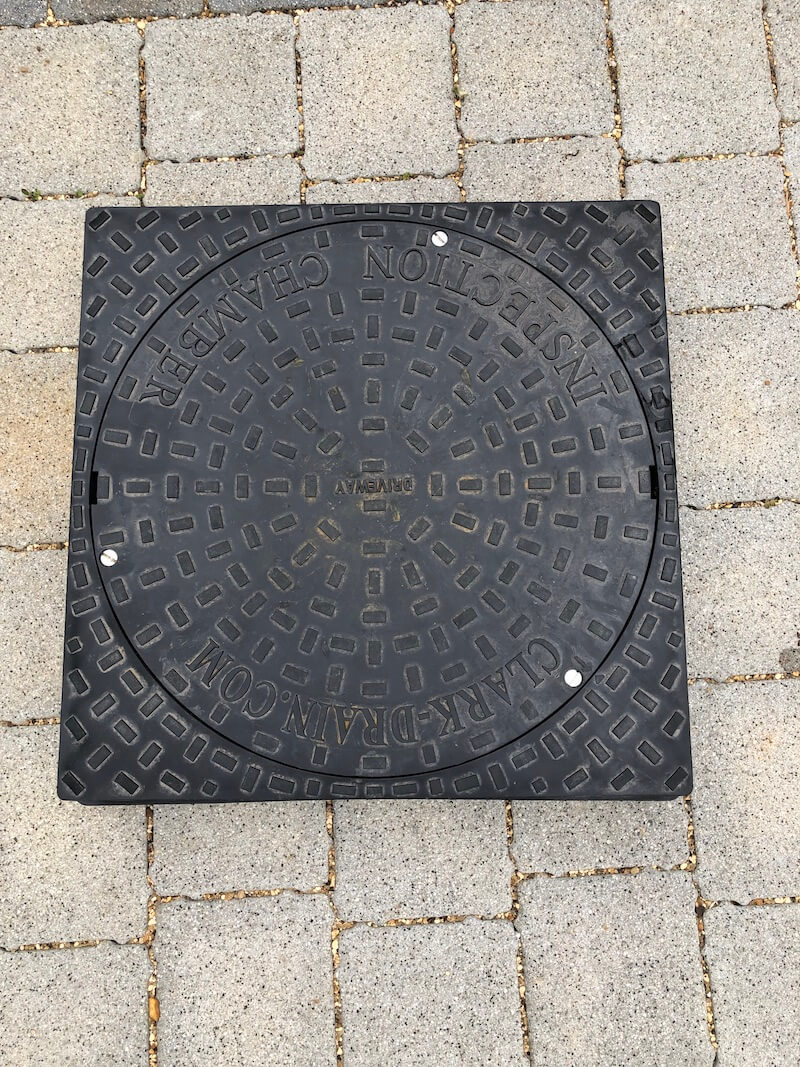 450 x450 plastic cover & frame